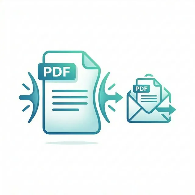 كيفية ضغط ملف PDF للإيميل تحت 25 ميجابايت — مجاناً وبسهولة