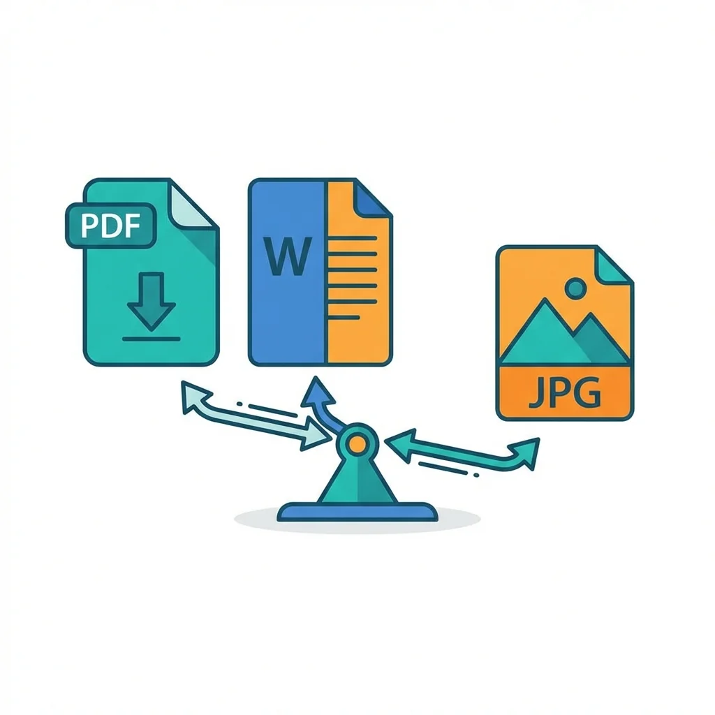 PDF مقابل Word مقابل الصور: متى تستخدم أياً منها