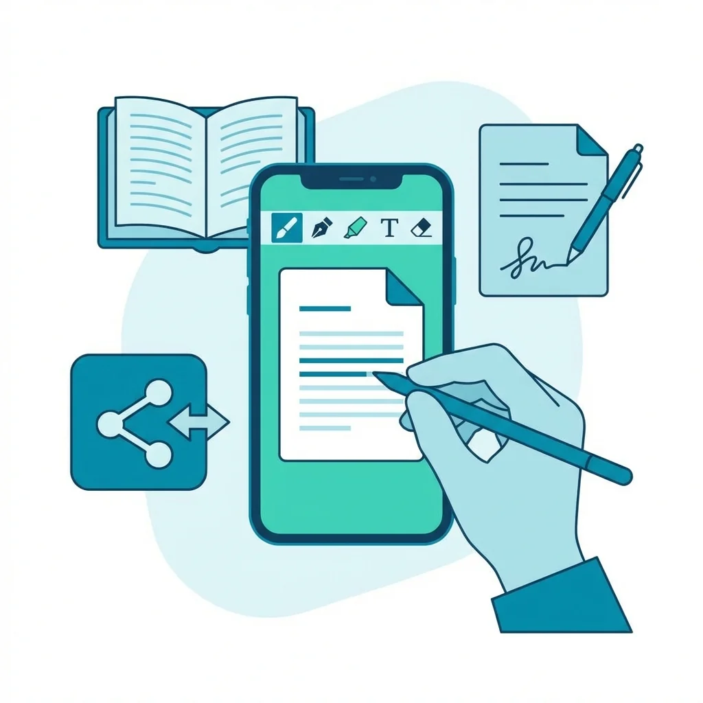 العمل مع PDF على الجوال: نصائح أساسية