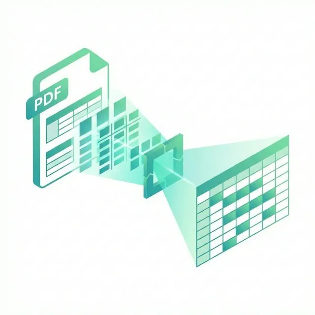 تحويل PDF إلى Excel مجاناً — استخراج الجداول من PDF اون لاين