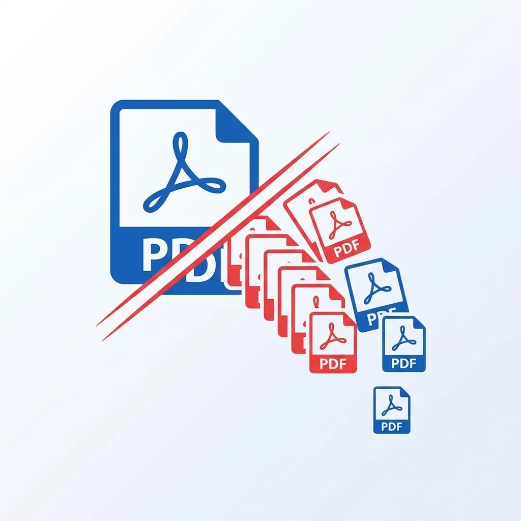 تقسيم ملفات PDF: متى وكيف تفعلها بشكل صحيح